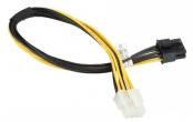 Supermicro CBL-PWEX-0645 big 4 pin male to big 4 pin female 20AWG power extension 15cm